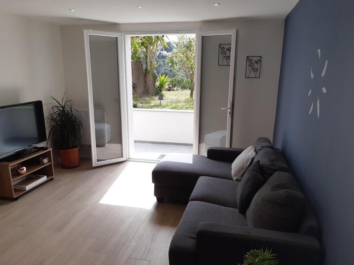 Appartement 3 Pieces Dans Villa Individuelle Falicon エクステリア 写真